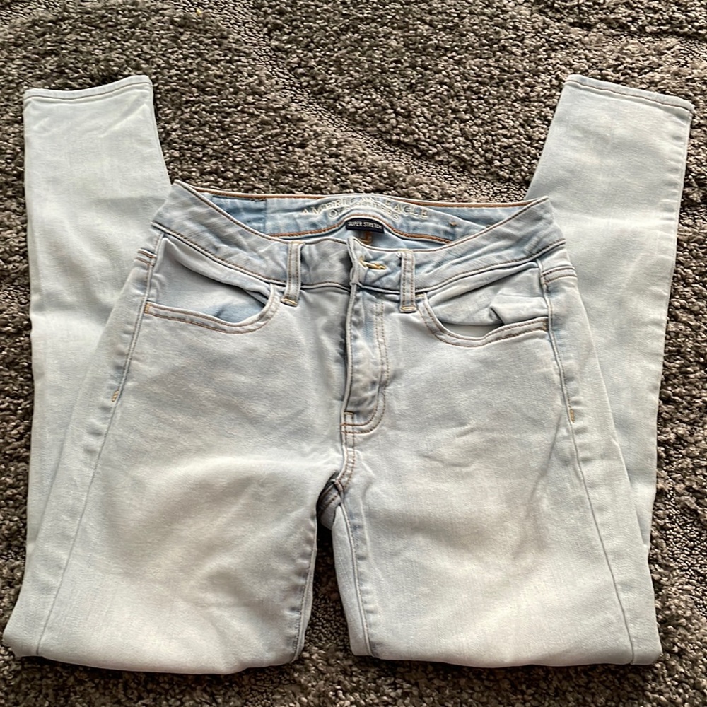 American Eagle jeggings.